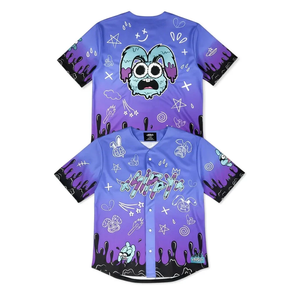Sippy - Drippy Bunny Baseball Jersey Small M Medium
